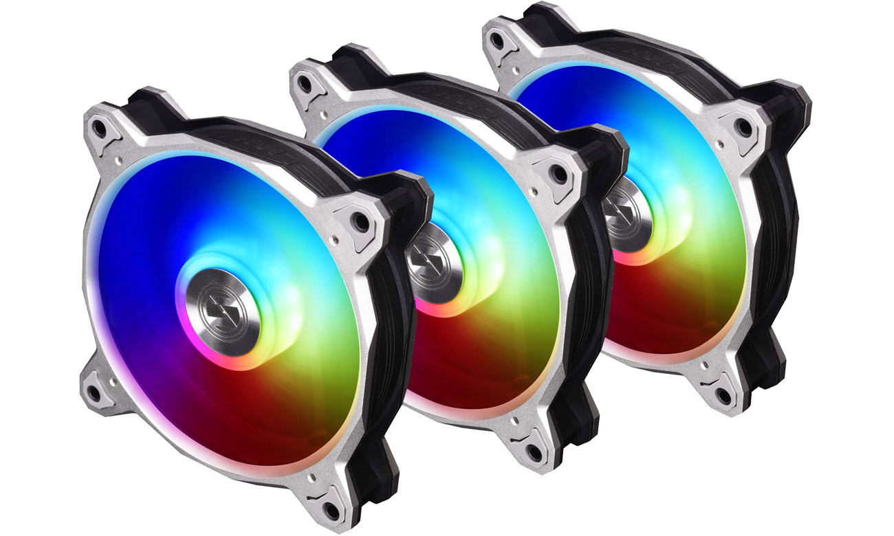 Lian Li Bora Digital BR120 RGB PWM Silber 3 Stück