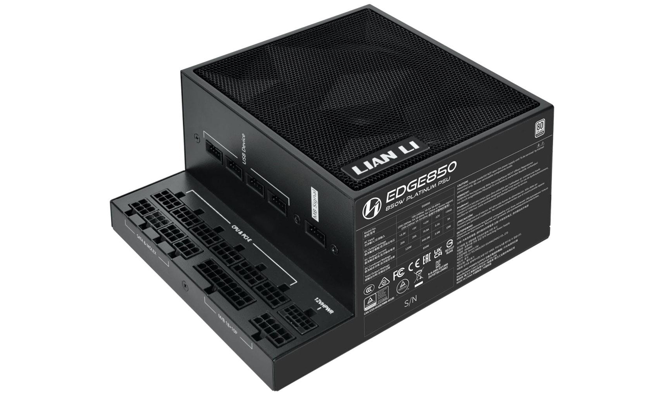 Lian Li EDGE EG 850W 80 Plus Platinum ATX 3.1 Netzteil