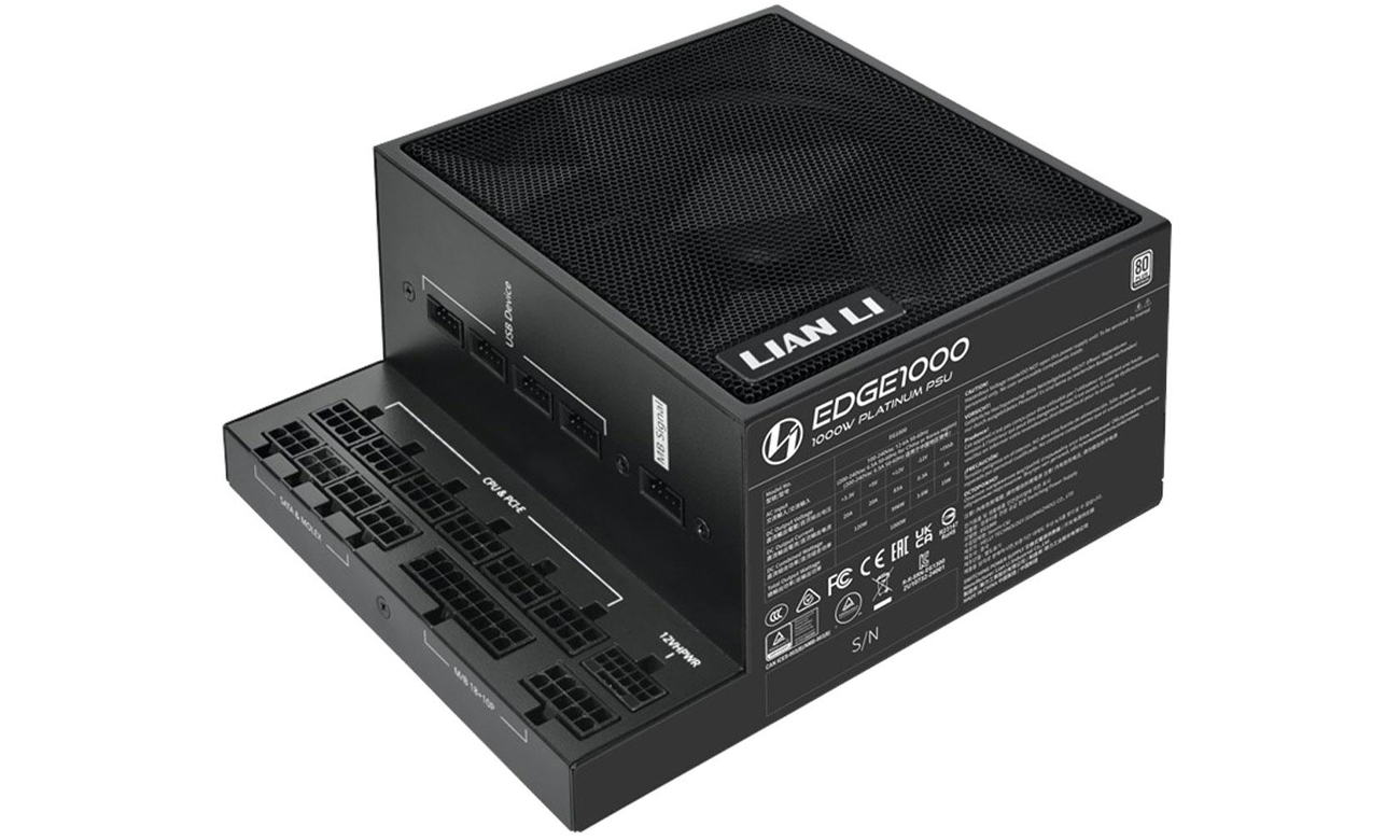 Lian Li EDGE EG 1000W 80 Plus Platinum ATX 3.1 Netzteil
