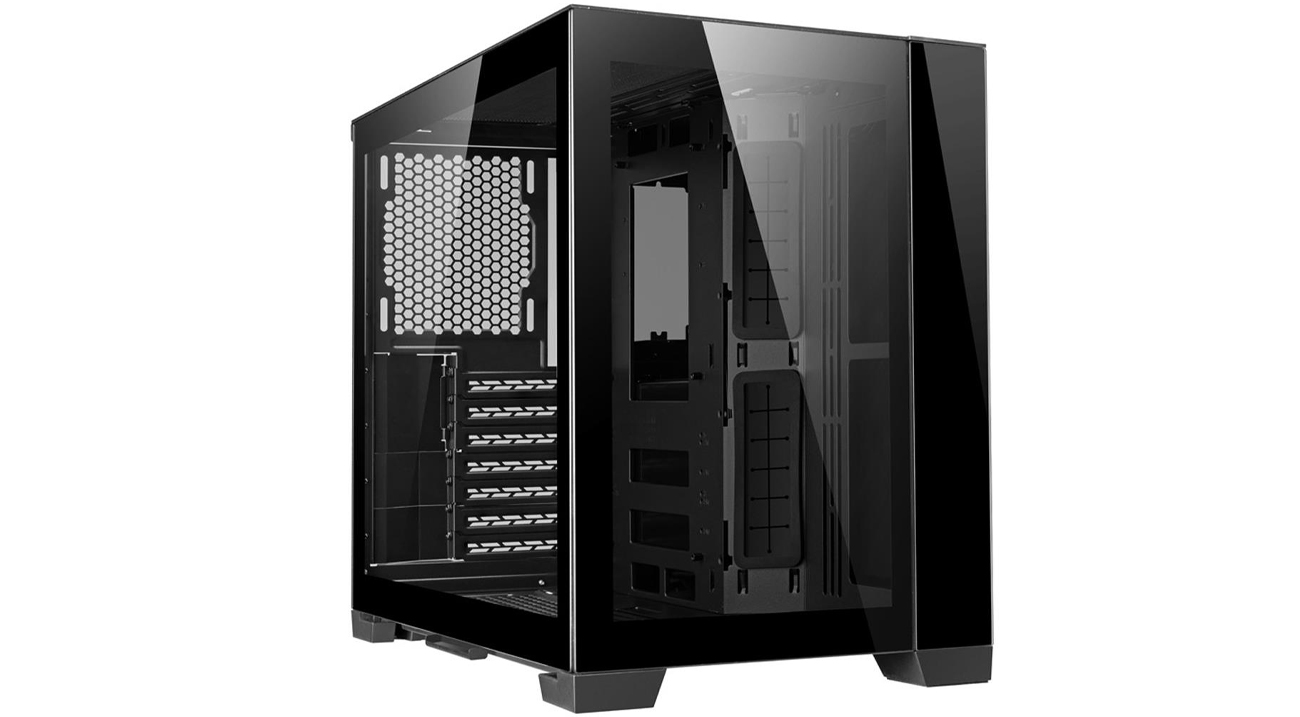 Computergehäuse Lian Li O11 Dynamic Mini Schwarz Innenraum