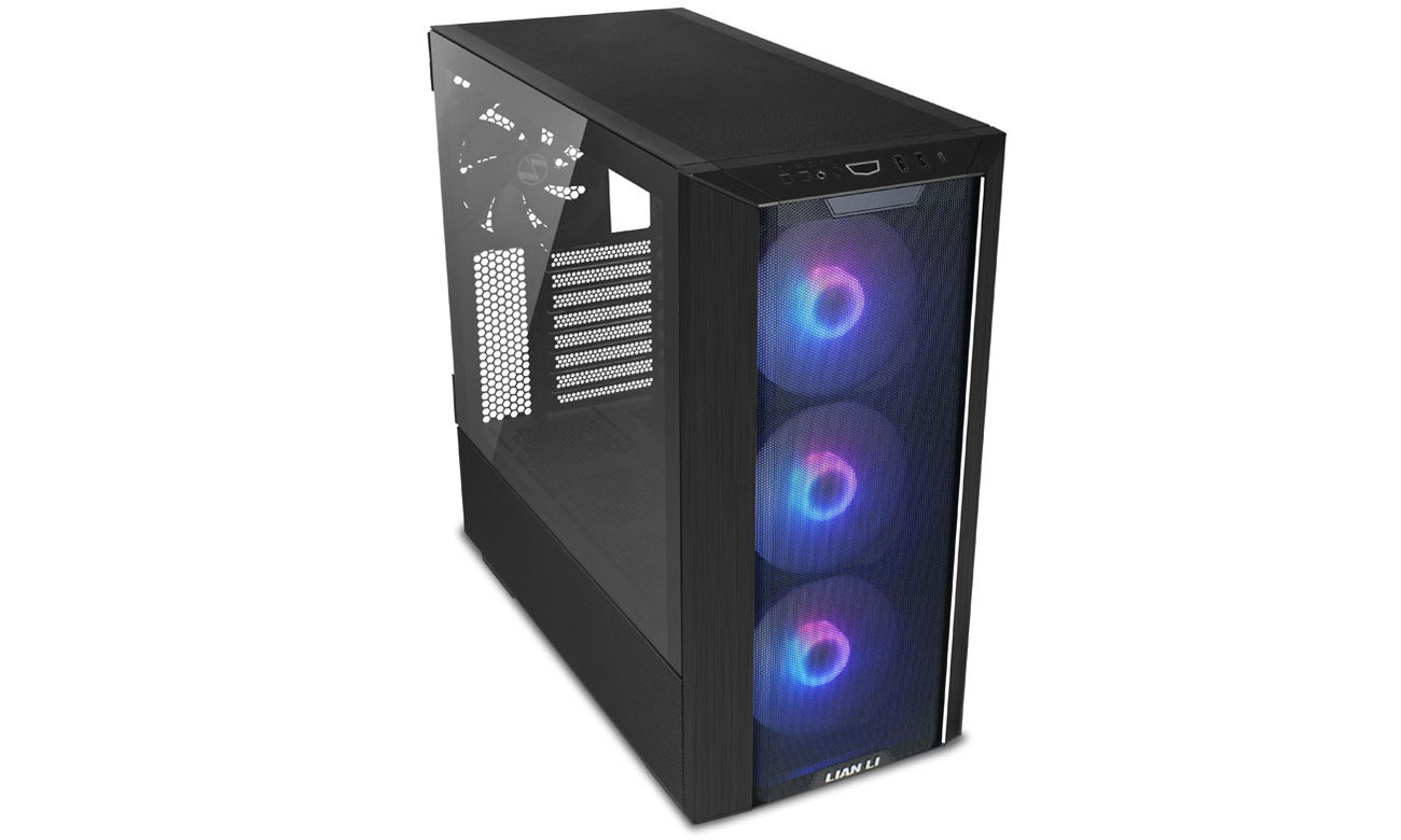 Computergehäuse Lian Li Lancool III RGB Schwarz Belüftung
