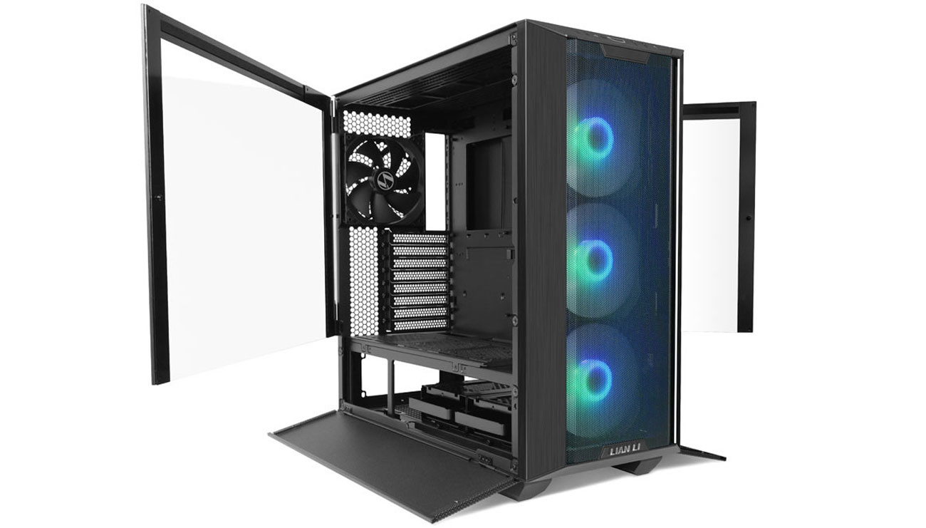 Computergehäuse Lian Li Lancool III RGB Schwarz Inneres