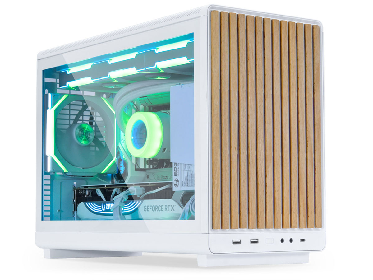 Lian Li DAN A3 Wood White Gehäuse