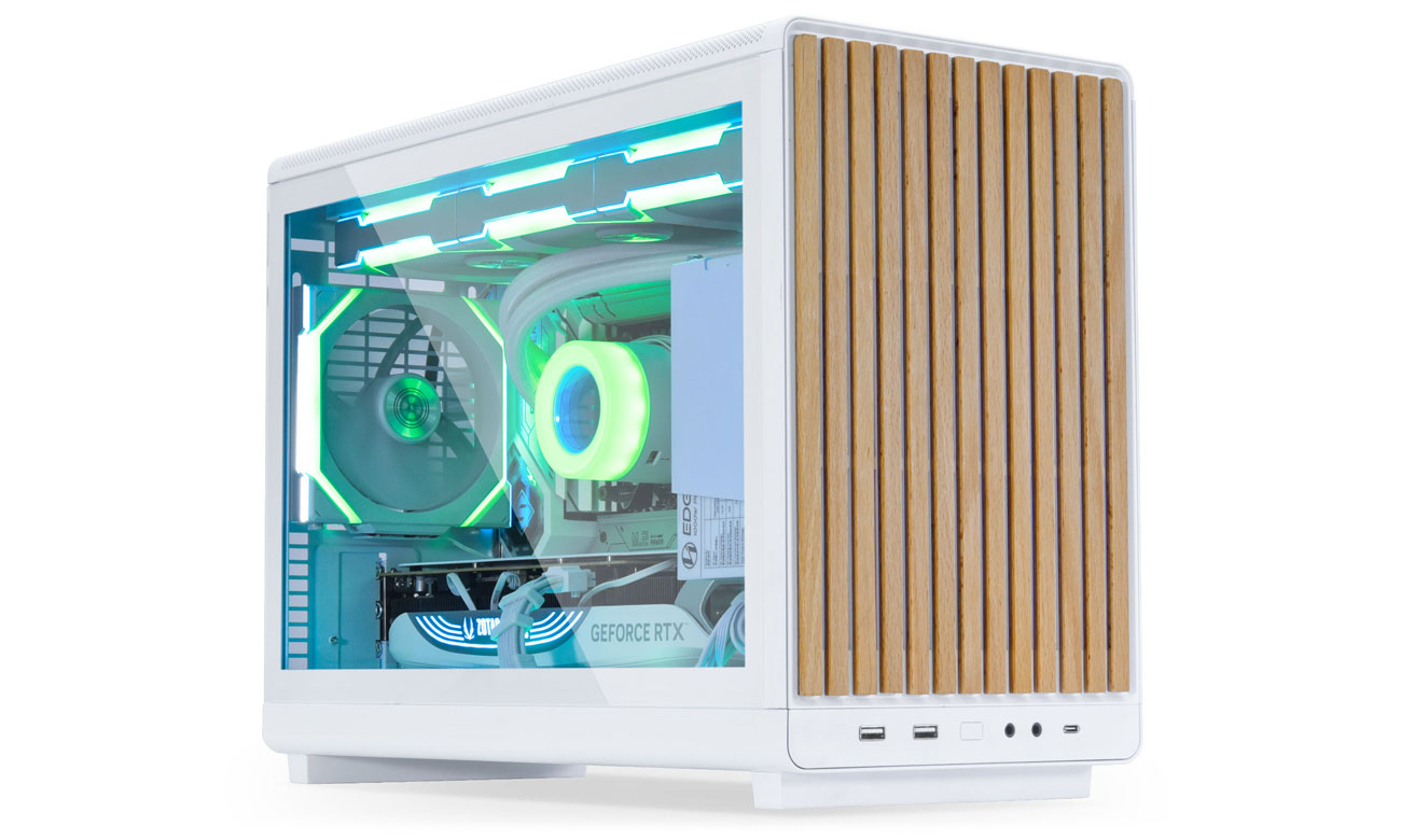 Lian Li DAN A3 Wood White Gehäuse