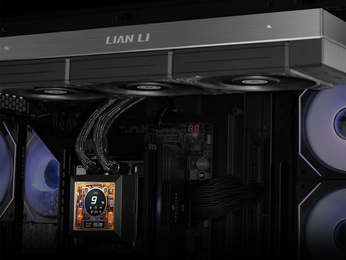 Lian Li HydroShift LCD 360 Schwarz