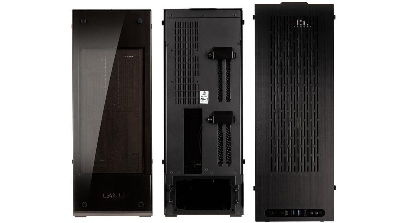 Obudowa do komputera Lian Li PC-O12WX otwory wentylacyjne