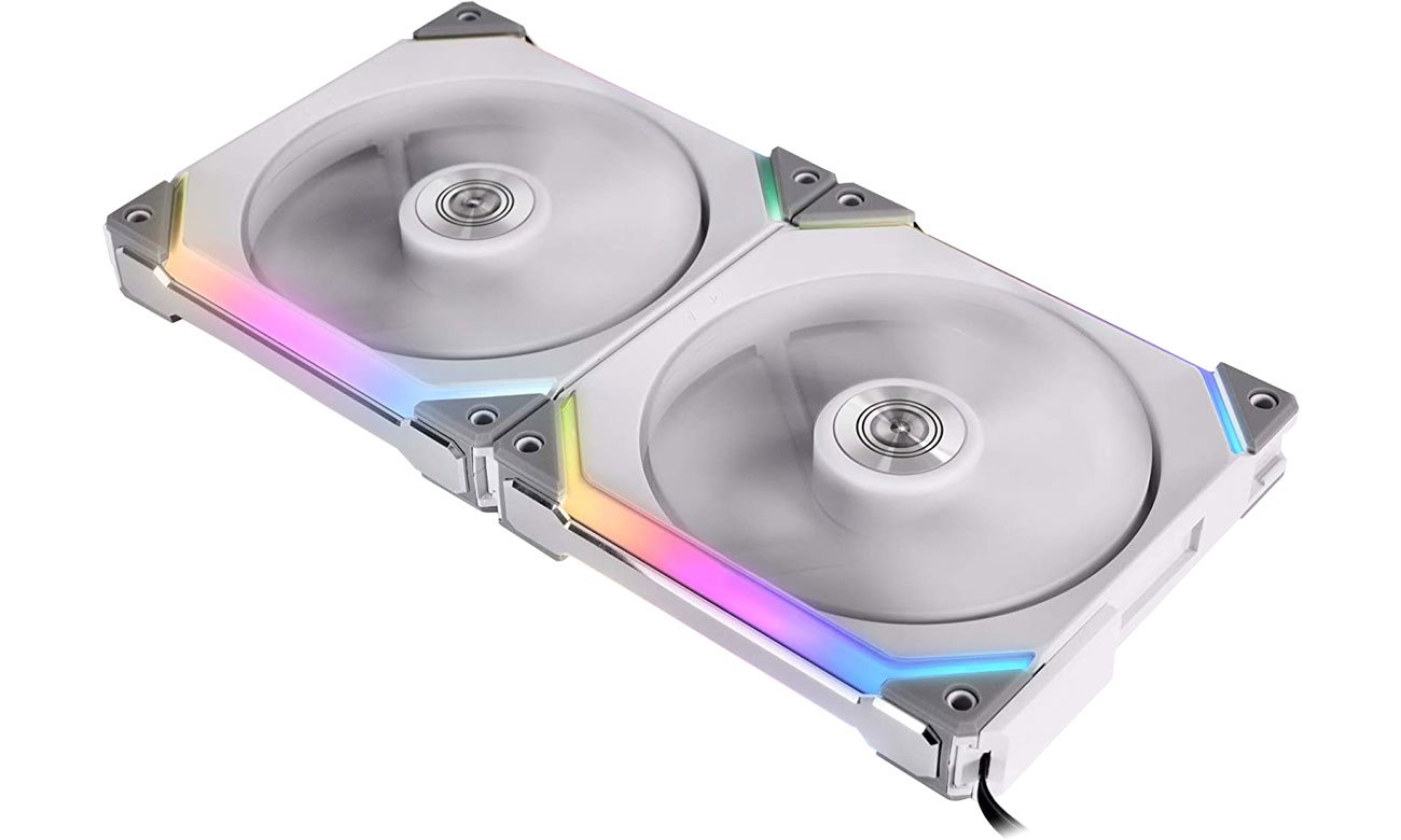 Lian Li UNI FAN SL140 RGB PWM Weiß 2 Stück