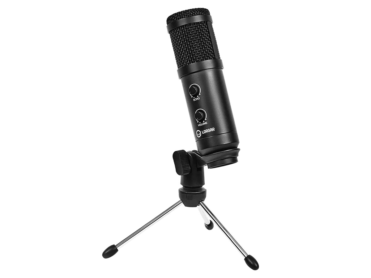 Mikrofon gamingowy Lorgar Soner 313 Czarny - Widok ogólny