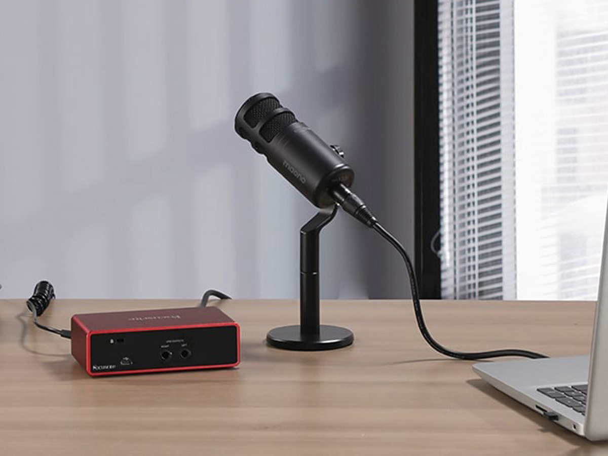 Mikrofon Maono PD100 Schwarz - Lifestyle-Grafik