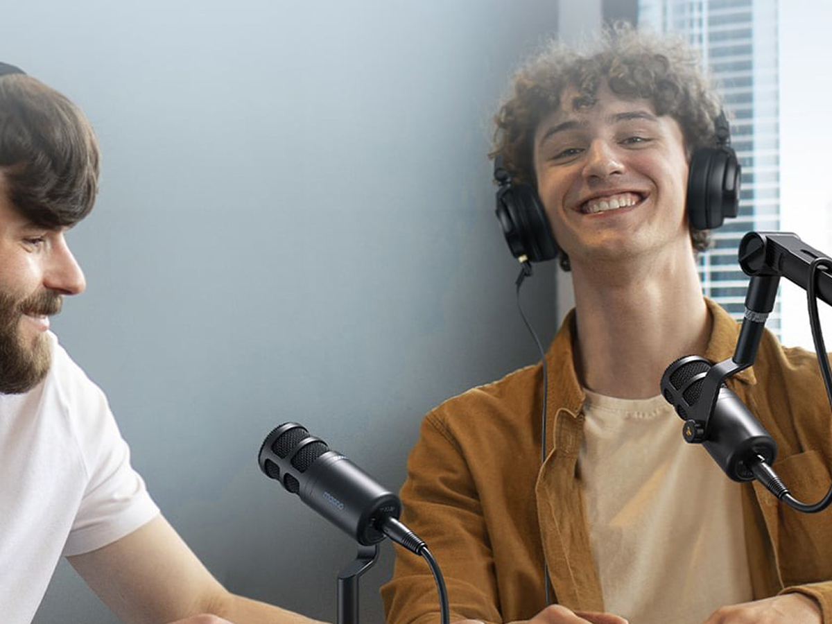 Mikrofon Maono PD100 Schwarz - Lifestyle-Grafik