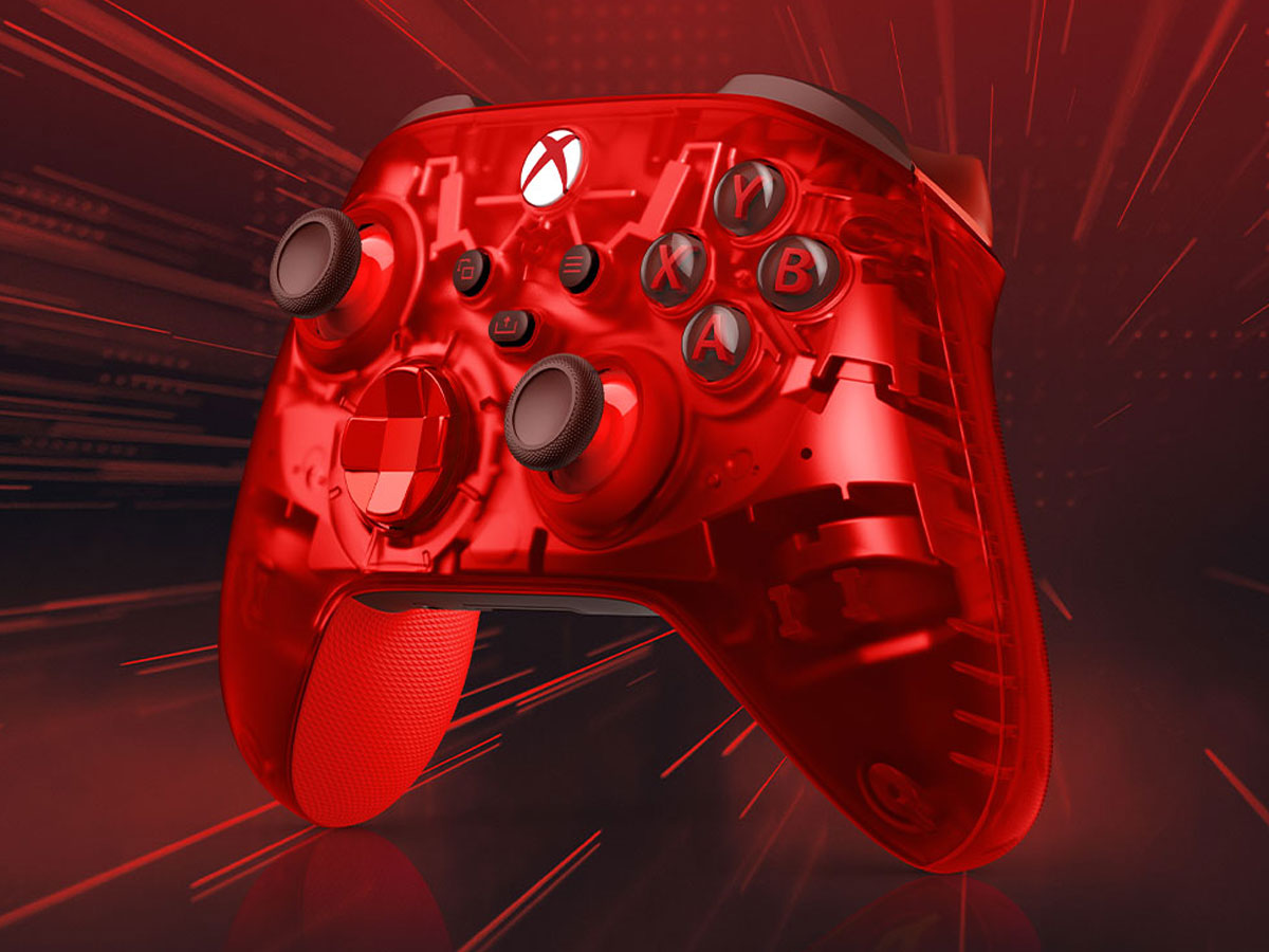 Xbox Series Controller – Sonderedition Pulse Cipher - Grafik mit Hintergrund