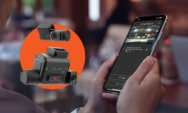 Intelligente Autokamera Mio MiSentry™ 12T - Key Visual