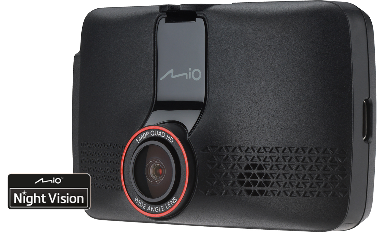 Dashcam Mio MiVue 803 - Seitenansicht von vorne