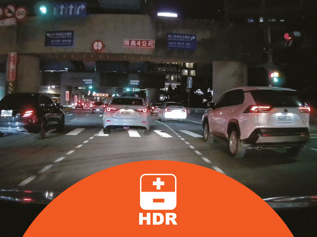 Mio MiVue™ 956WD - High Dynamic Range
