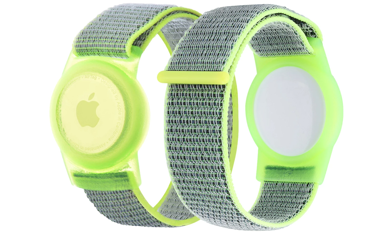 AirTag Strap grün vibe