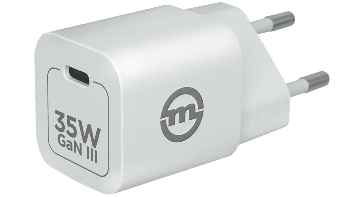 Ladegerät Mobile Origin 35W GaN III Super Charger Dual USB-C weiß