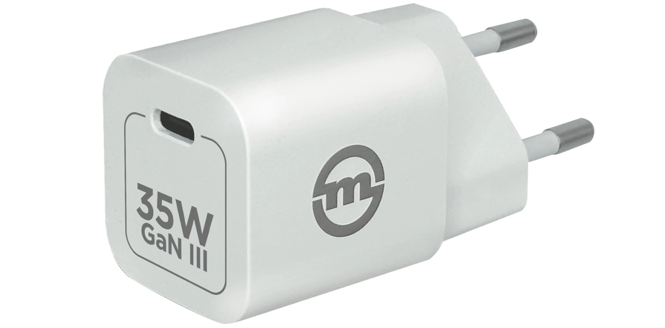 Ladegerät Mobile Origin 35W GaN III Super Charger Single USB-C weiß