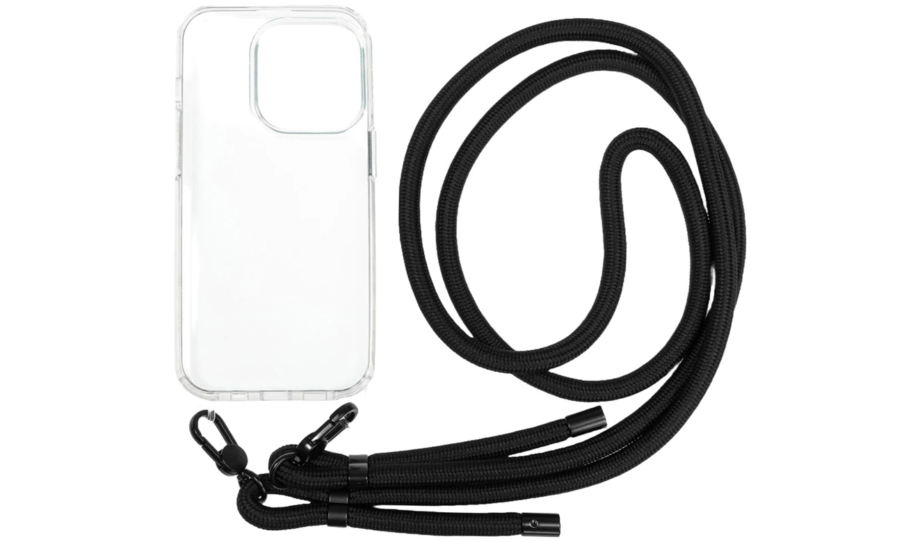 Mobile Origin Lanyard Hülle für iPhone 14 Pro Gelb - Allgemeine Ansicht