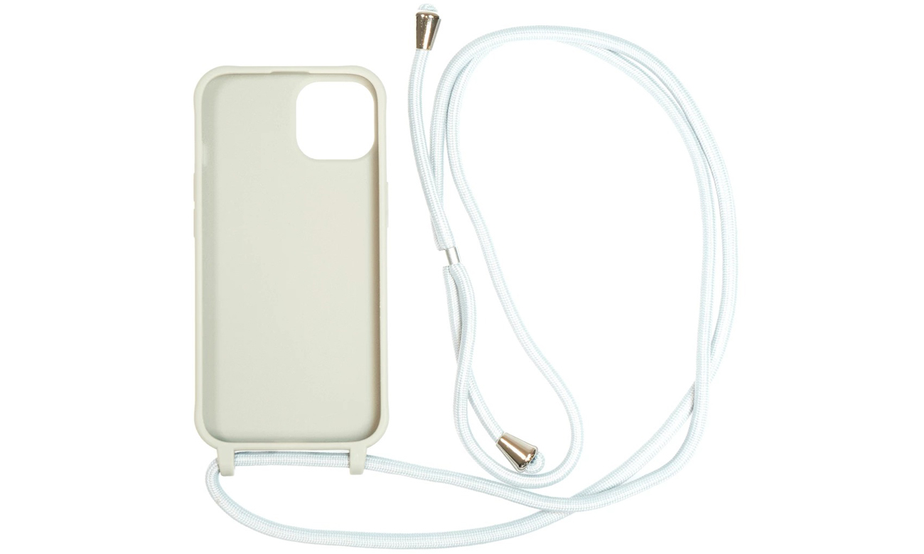 Mobile Origin Lanyard Hülle für iPhone 14 Hellgrau - Allgemeine Ansicht