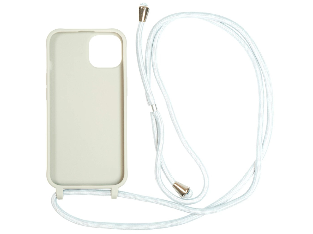 Mobile Origin Lanyard Hülle für iPhone 14 Hellgrau - Allgemeine Ansicht
