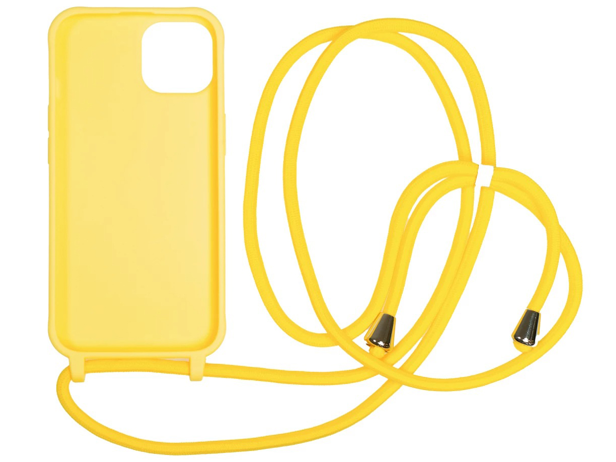 Mobile Origin Lanyard Hülle für iPhone 14 Gelb - Allgemeine Ansicht