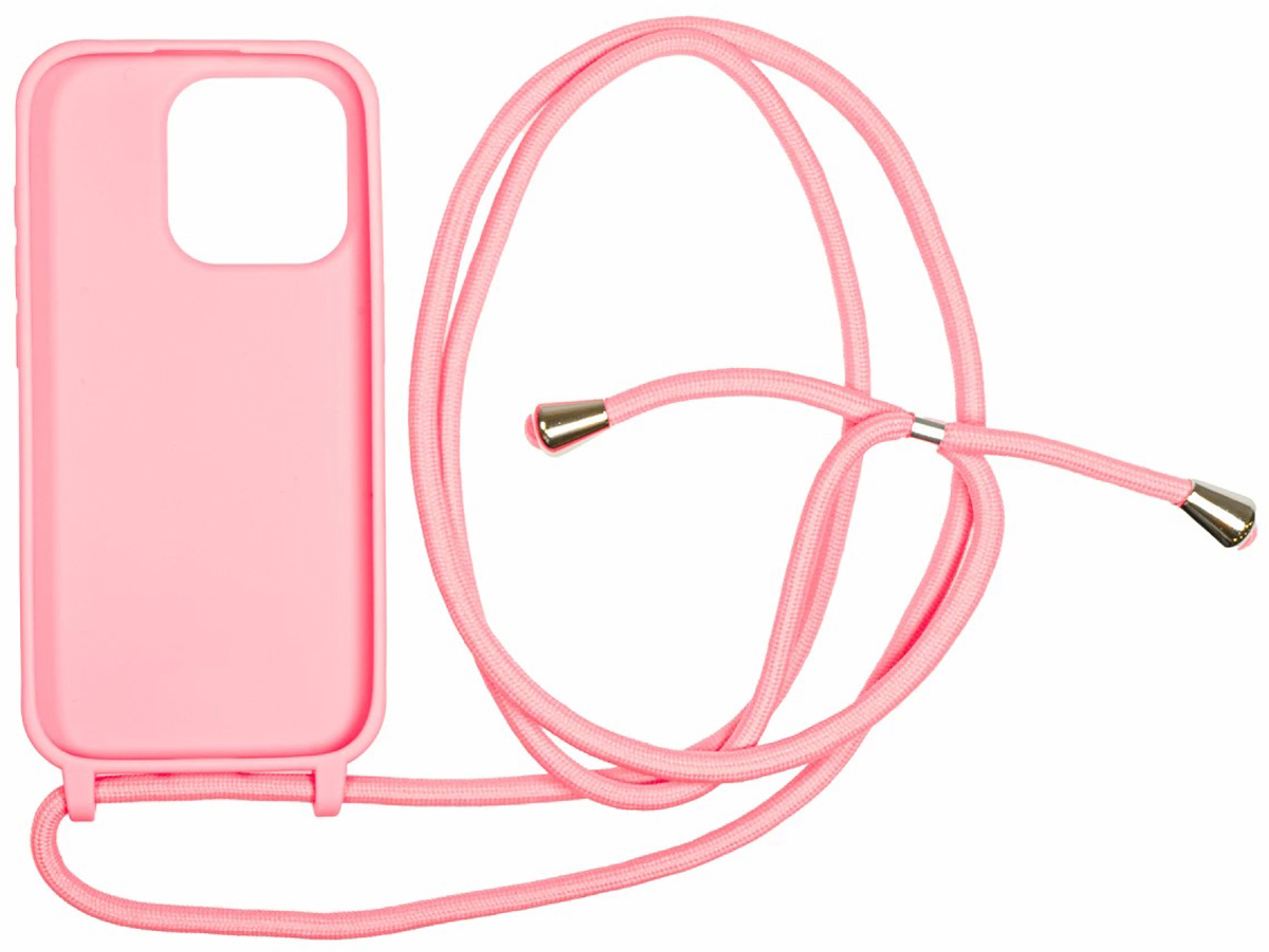Etui Mobile Origin Lanyard do iPhone 15 Pro Różowe - Widok ogólny
