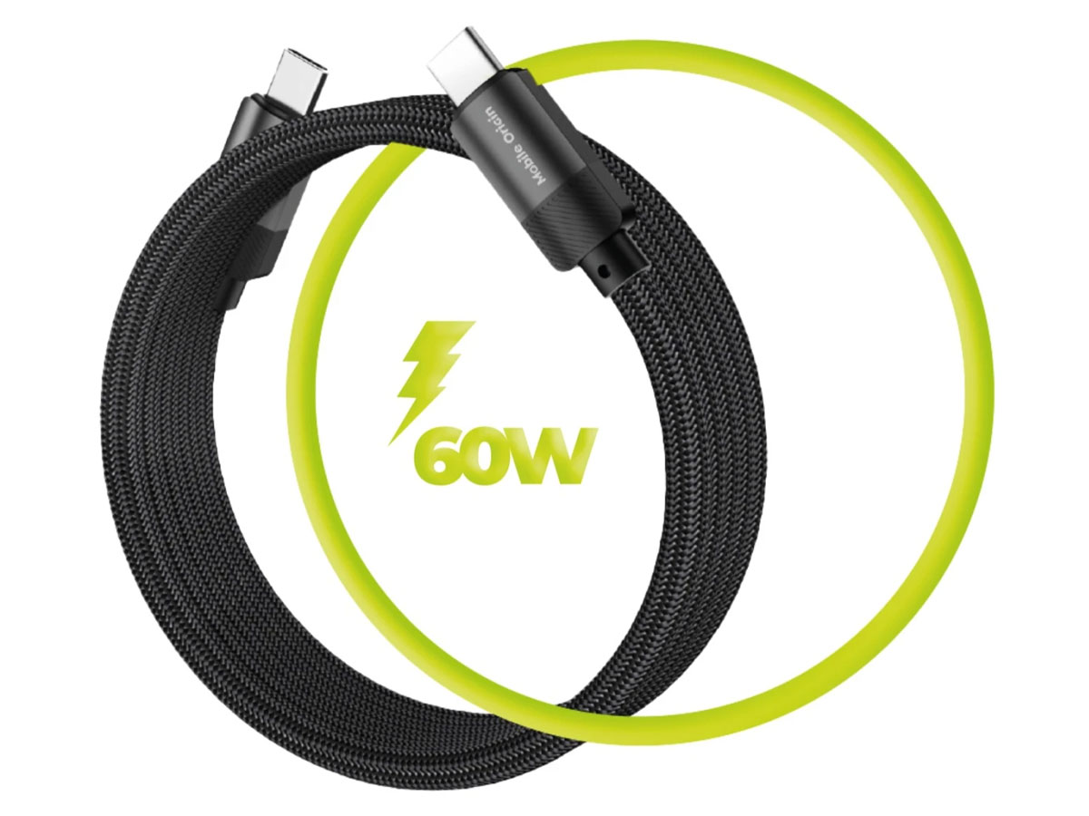 Kabel Mobile Origin Magnetic Patented USB-C to USB-C 1m - Schnelles Laden und Datentransfer