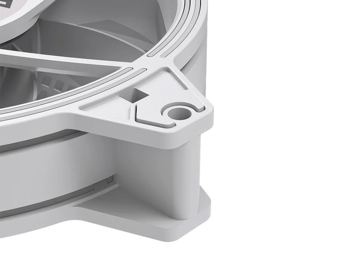 MODECOM Volcano Apex 120 ARGB Weiß Vibrationsdämpfer