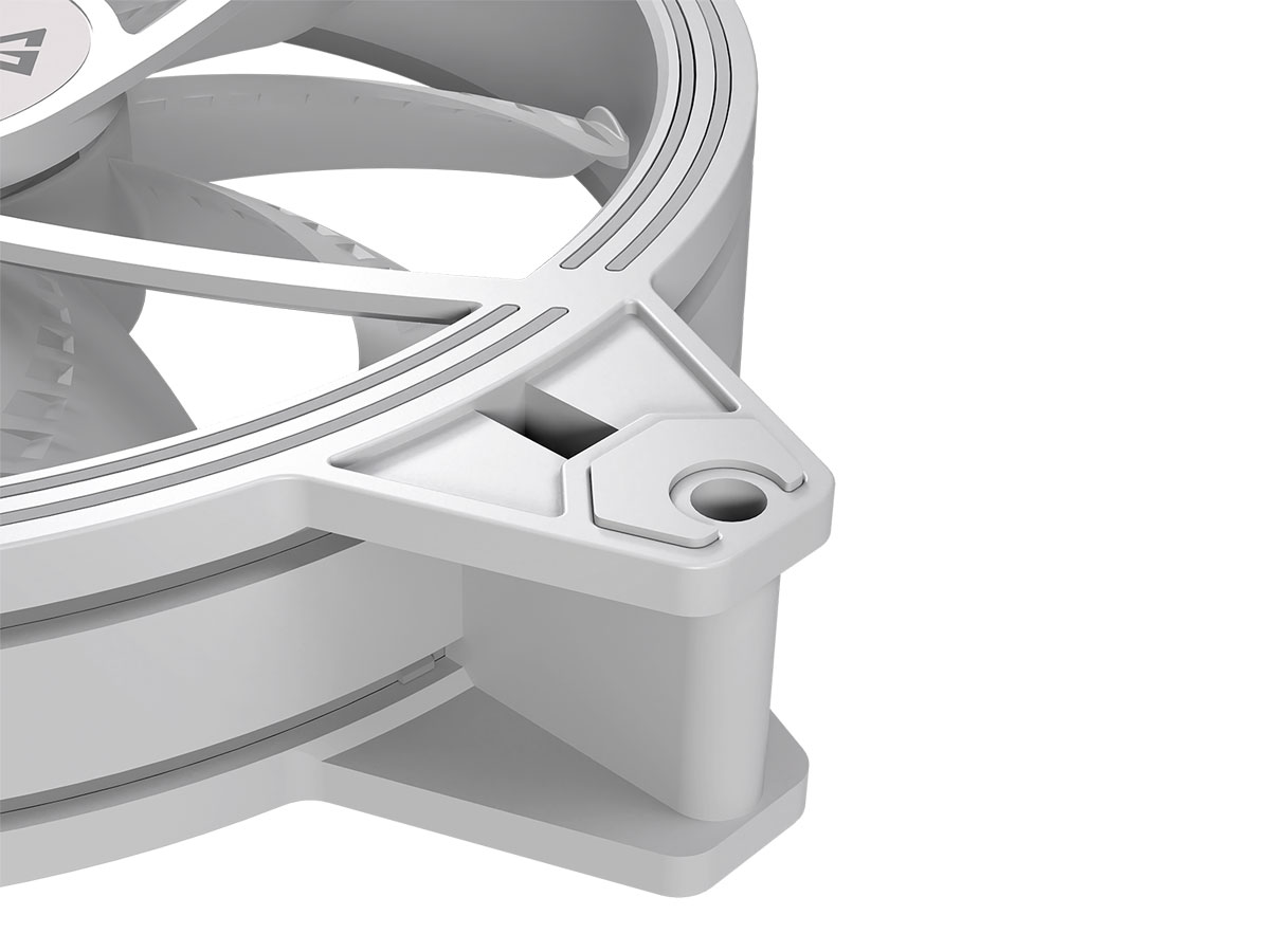 MODECOM Volcano Apex 140 ARGB Reverse White Vibrationsdämpfer