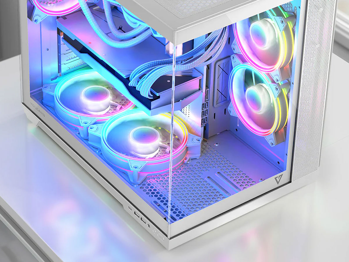 MODECOM Volcano Apex 140 ARGB Reverse White Beleuchtung