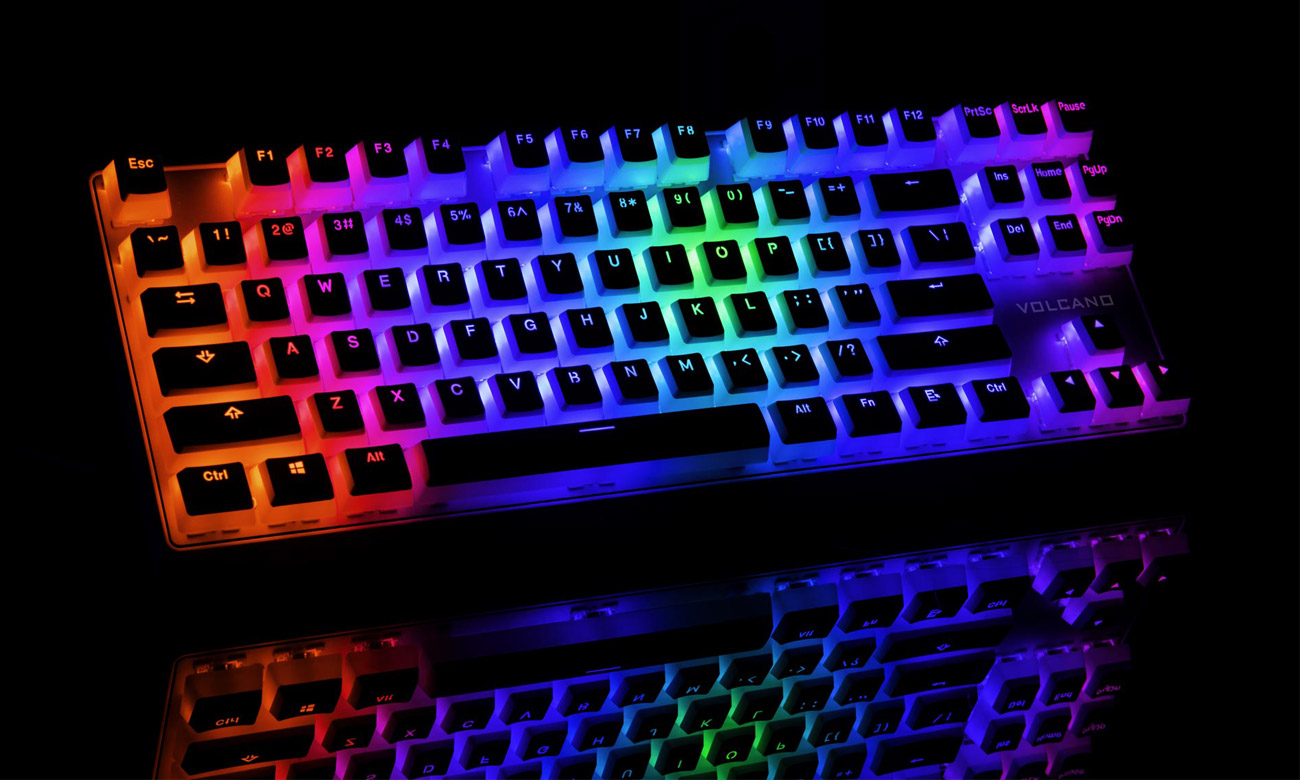 MODECOM Volcano Lanparty RGB White Pudding Edition