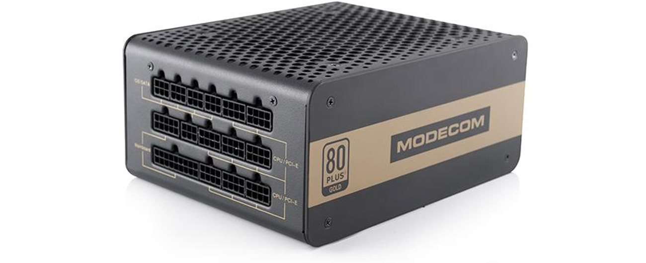 MODECOM Volcano 650 Gold okablowanie modularne