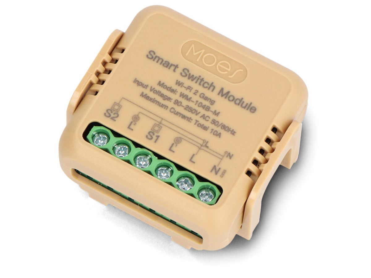 Doppelrelais für Wandmontage Mini Moes MS-104B-M - Gesamtansicht