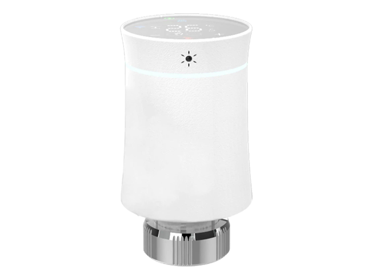 MOES Intelligenter Heizkörperthermostat Weiß TUYA