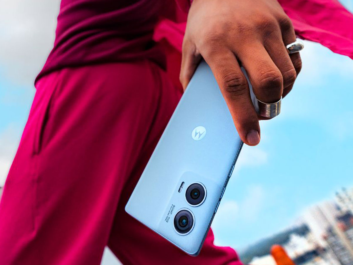 Motorola edge 50 fusion schlankes Gehäuse