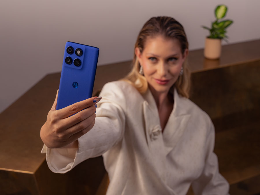 Motorola Edge 60 Pro tył smartfona