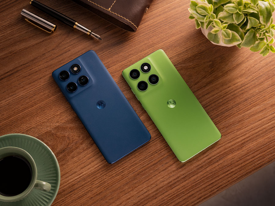 Motorola Edge 60 lifestyle Rückseite