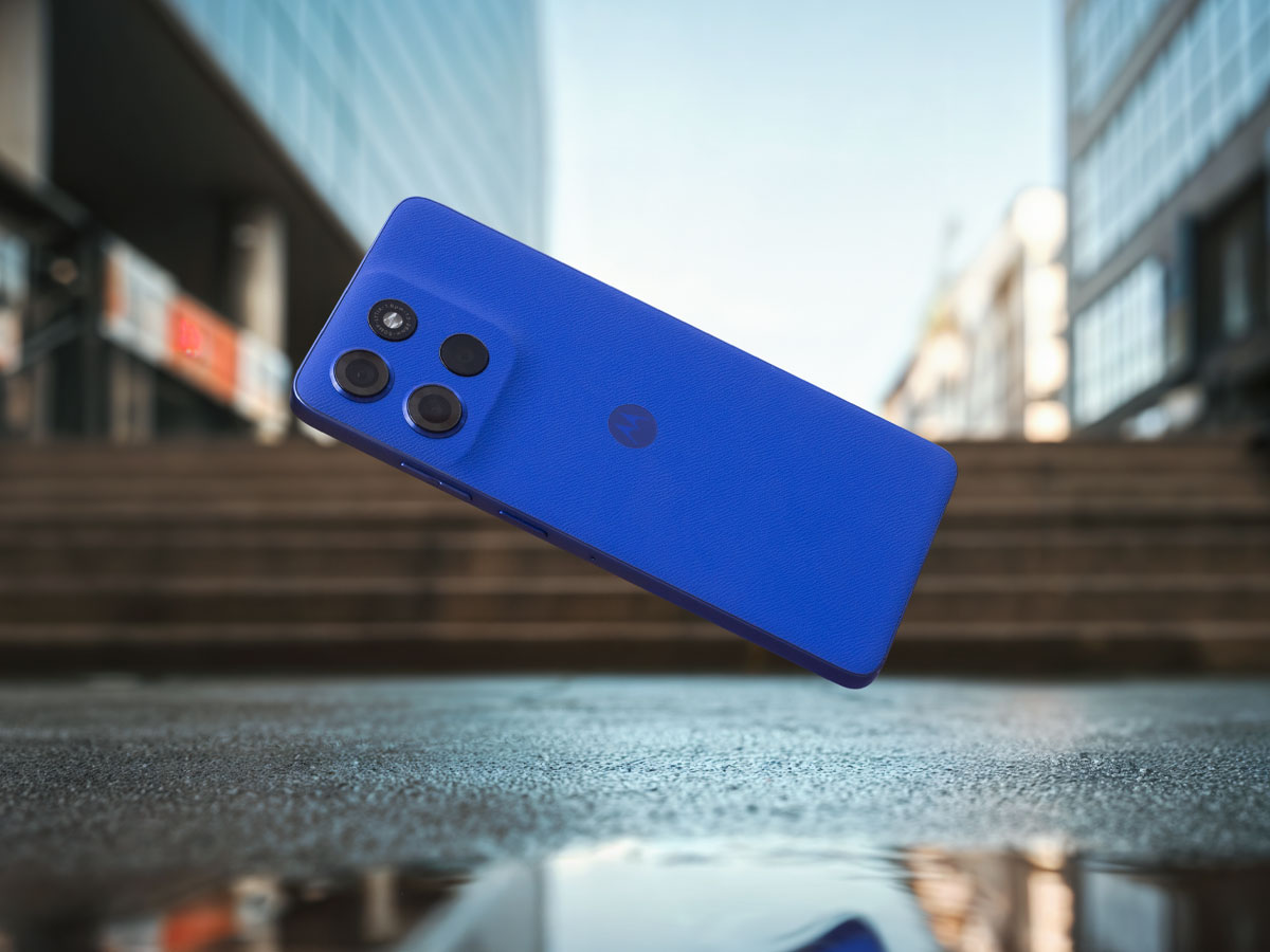 Motorola moto g56 5G bei einem Belastungstest