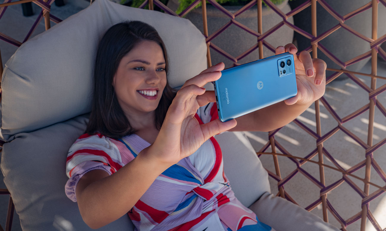 moto g72 mit POLED-Bildschirm