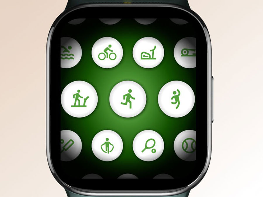 Motorola moto watch fit  interfejs zegarka