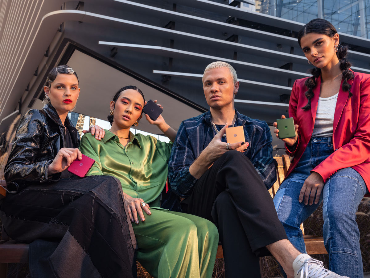 Motorola razr 50 ultra 5G Peach Fuzz