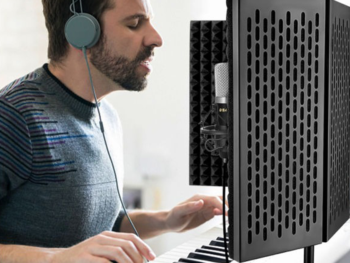 Akustikkabine für Mikrofon Mozos 5P - Lifestyle-Grafik