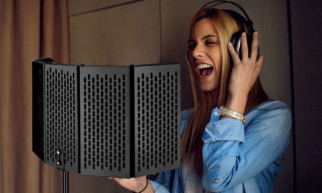 Akustikkabine für Mikrofon Mozos 5P - Lifestyle-Grafik