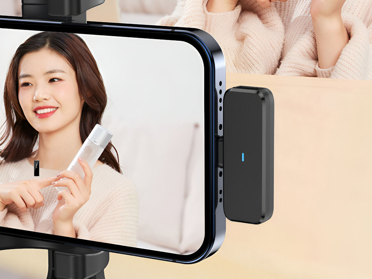 Mozos MX2-DUAL kabellose Mikrofone für das Telefon