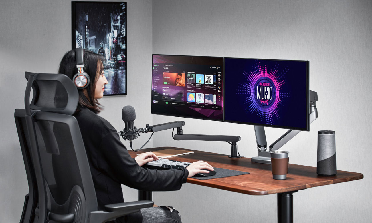 Mozos SB40-LOW Niedrigprofil-Mikrofonarm