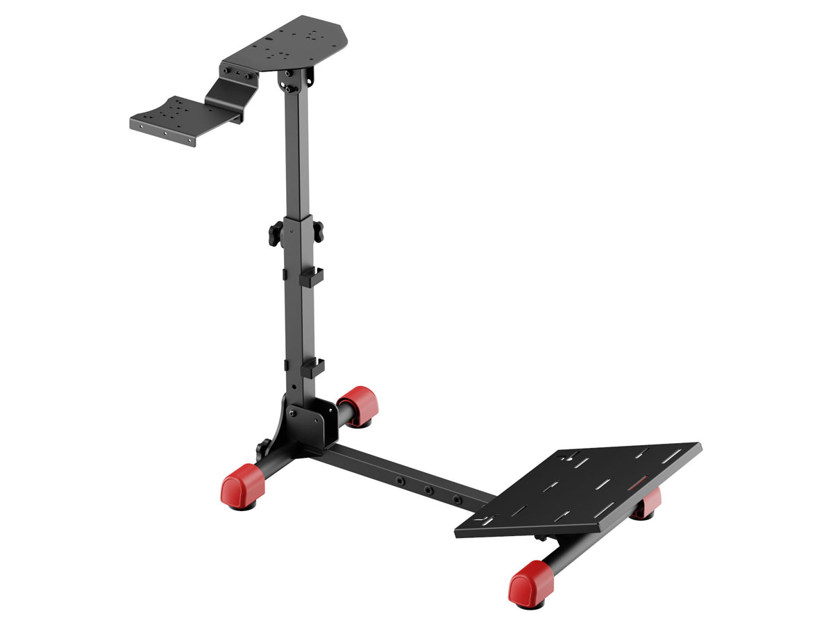 Składany stojak do kierownicy Mozos SGS4 - Widok od tyłu pod kątem