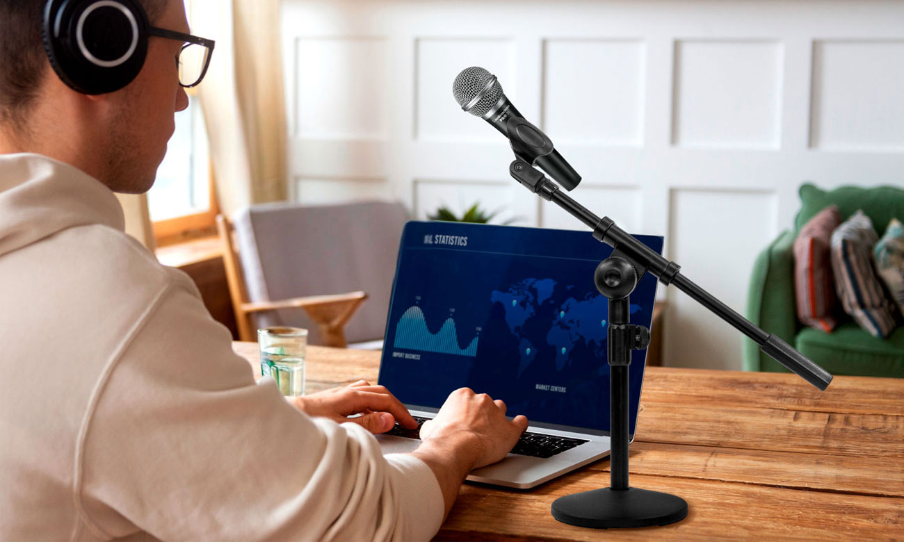 Studioschwenkarm für Mikrofone Mozos SM807 - Lifestyle-Grafik