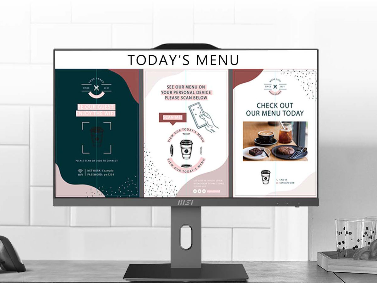 MSI PRO AP242P ekran