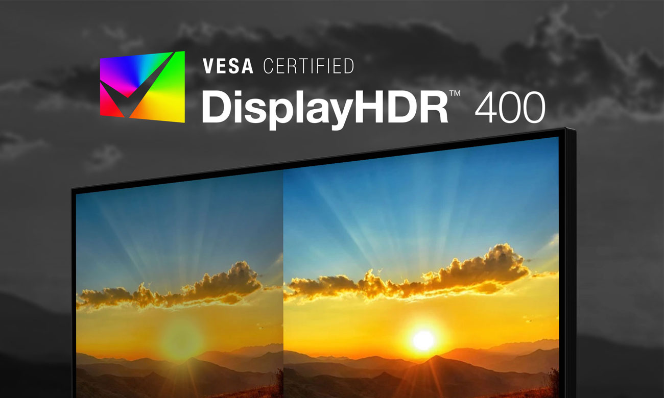 VESA DisplayHDR 400 Zertifikat
