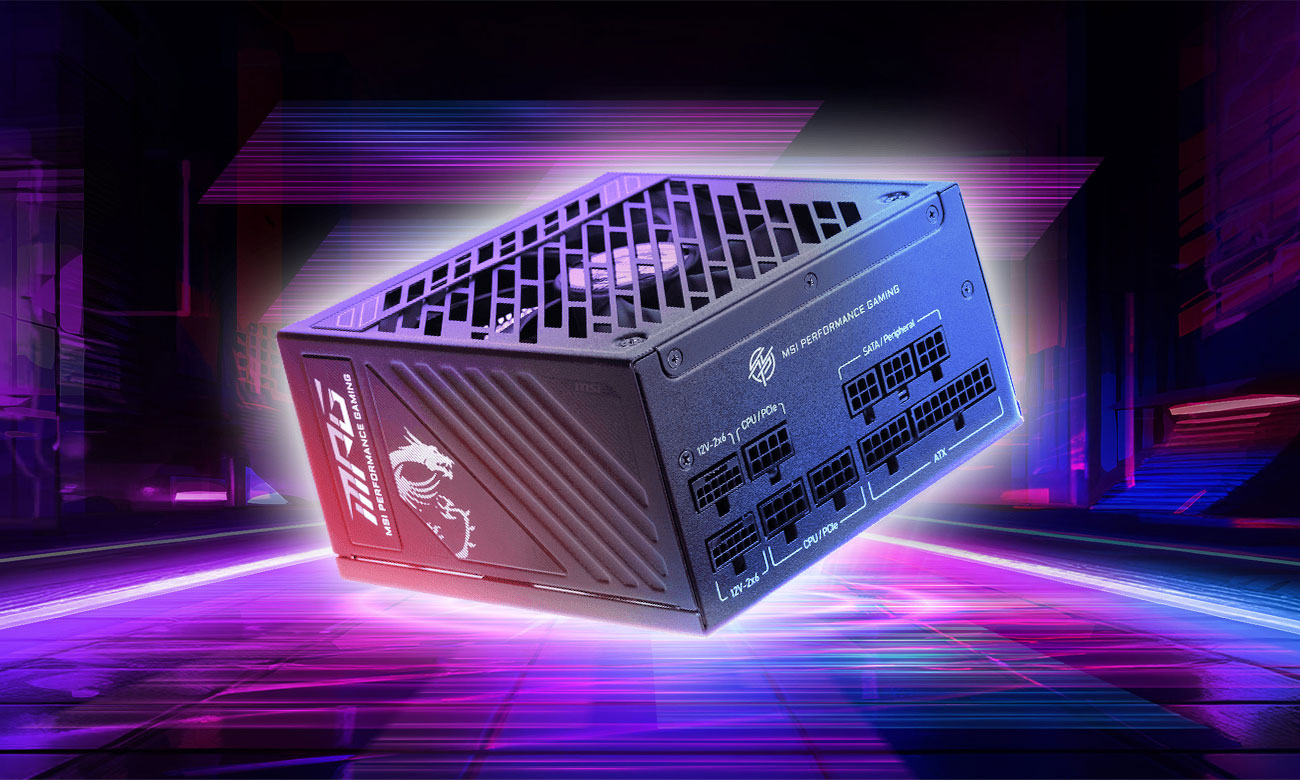 MSI MPG GS 850 W 80 Puls Gold ATX 3.1